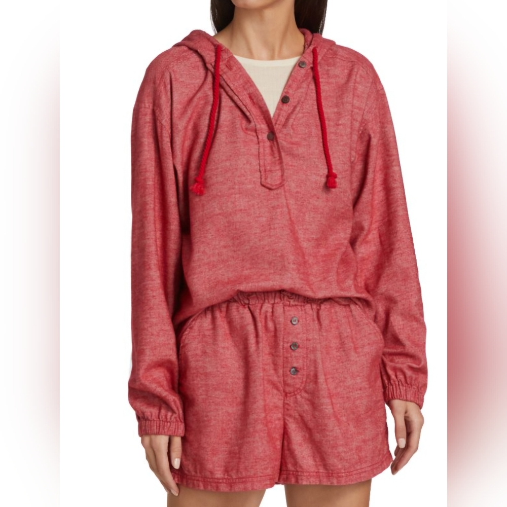XIRENA Finch Button Hoodie